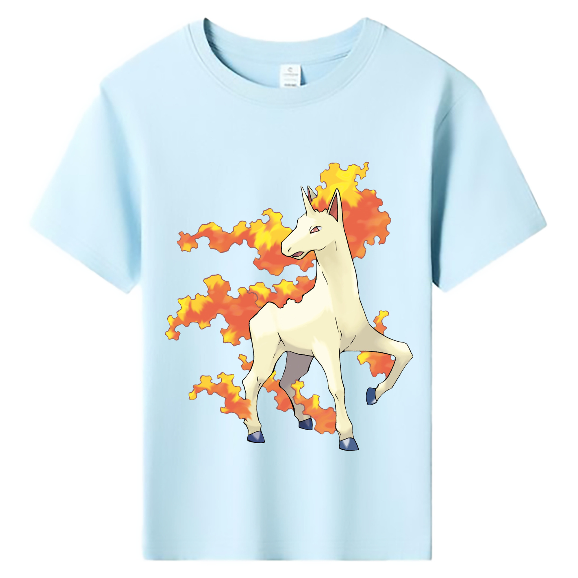 （画像用） ポケットモンスター Pokémon 綿100％キッズTシャツ（フロントプリント）